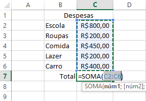 como calcular porcentagem no excel 1